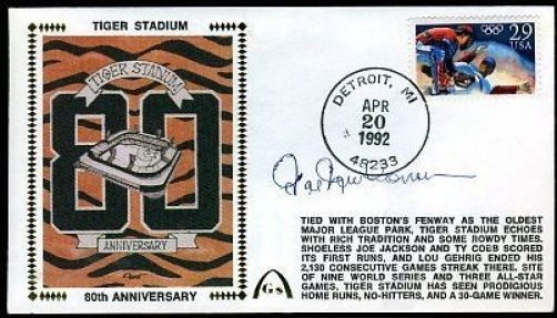 Hal Newhouser Signed Jsa Certed 1992 Fdc Autograph Authentic