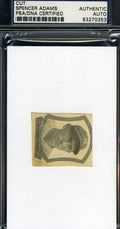 Spencer Adams Signed Psa/dna 1926 Yankees 3x5 Photo Cut Autograph