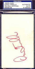 Danny Frisella 69 Mets Signed 3x5 Psa/dna Autograph