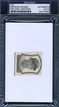 Spencer Adams 1926 Yankees Psa/dna Signed Photo Cut Autograph Authentic