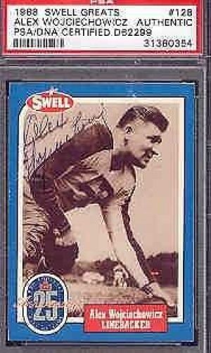 Alex Wojciechowicz Signed 1988 Swell Psa/dna Slabbed Authentic