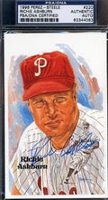 Richie Ashburn Signed Psa/dna Perez Steele Autograph Authentic