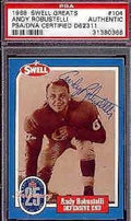 Andy Robustell Signed 1988 Swell Greats Psa/dna Slabbed Authentic