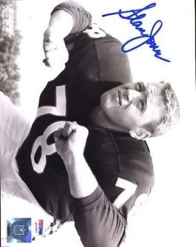 Stan Jones Bears Hof Signed Psa/dna  8x10 Photo Autograph Authentic