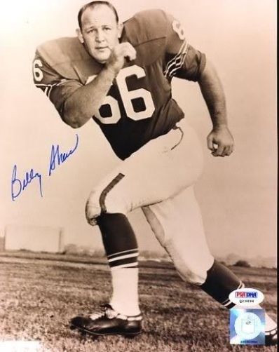 Billy Shaw Bills Hof Signed Psa/dna  8x10 Photo Autograph Authentic