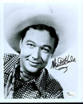 Monte Hale Cowboy Signed Jsa Certed 8x10 Authentic Autograph