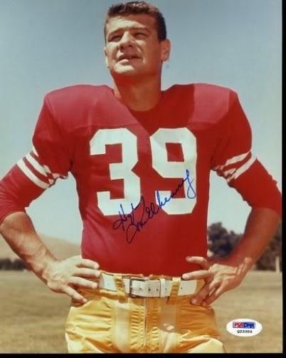 Hugh Mcelhenny Hof Signed Psa/dna  8x10 Photo Autograph Authentic