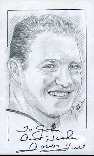 Bobby Hull Signed Jsa Certed 5x7 Hand Drawn Photo Autograph