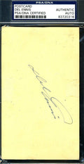 Del Ennis Signed Psa/dna Authenticated 1951 Gpc Autographpc