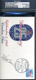 Willie Brown Signed Knute Rockne Fdc Psa/dna Autograph